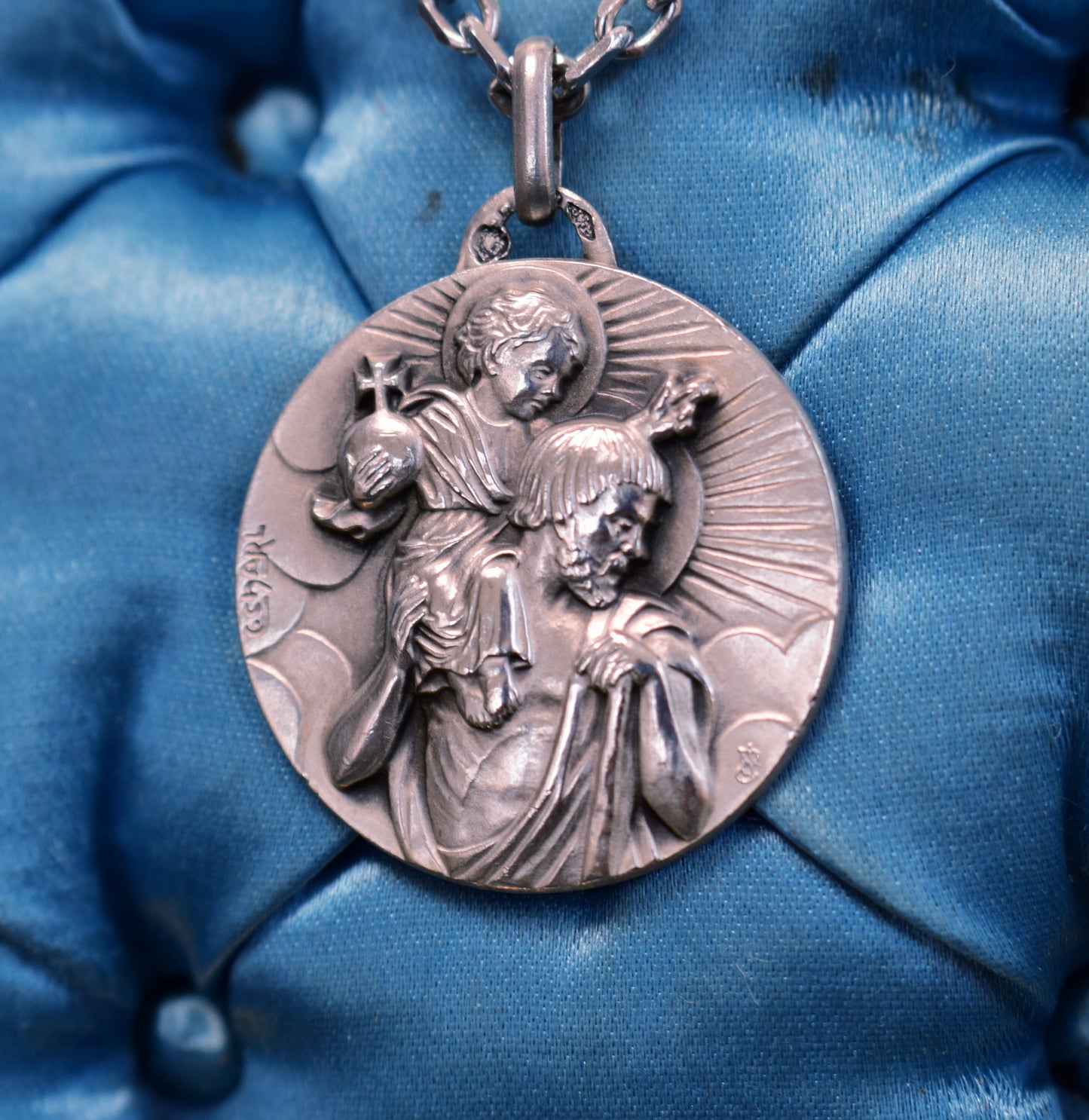 St Christopher Necklace by C Charl