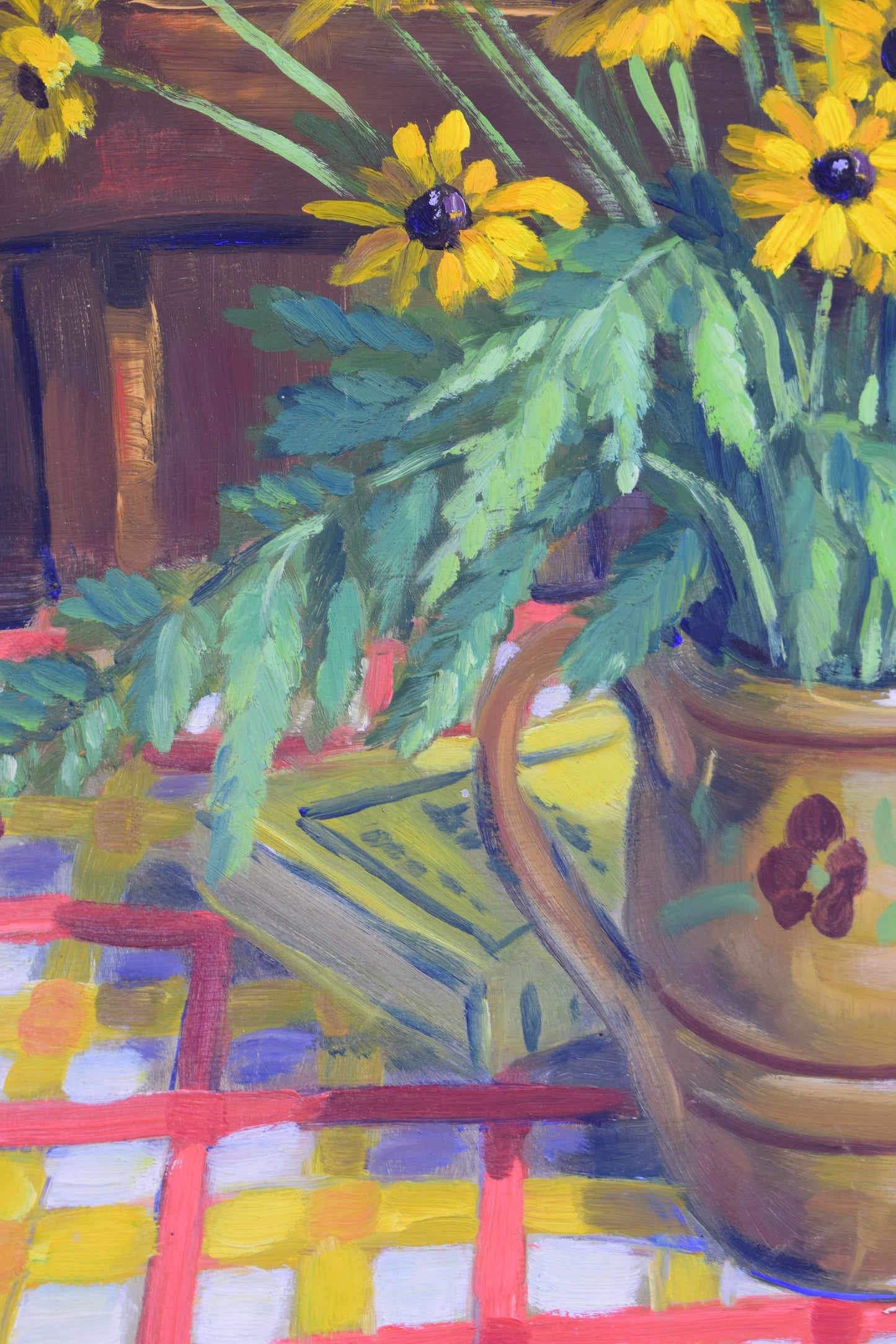 Yellow Still Life Painting