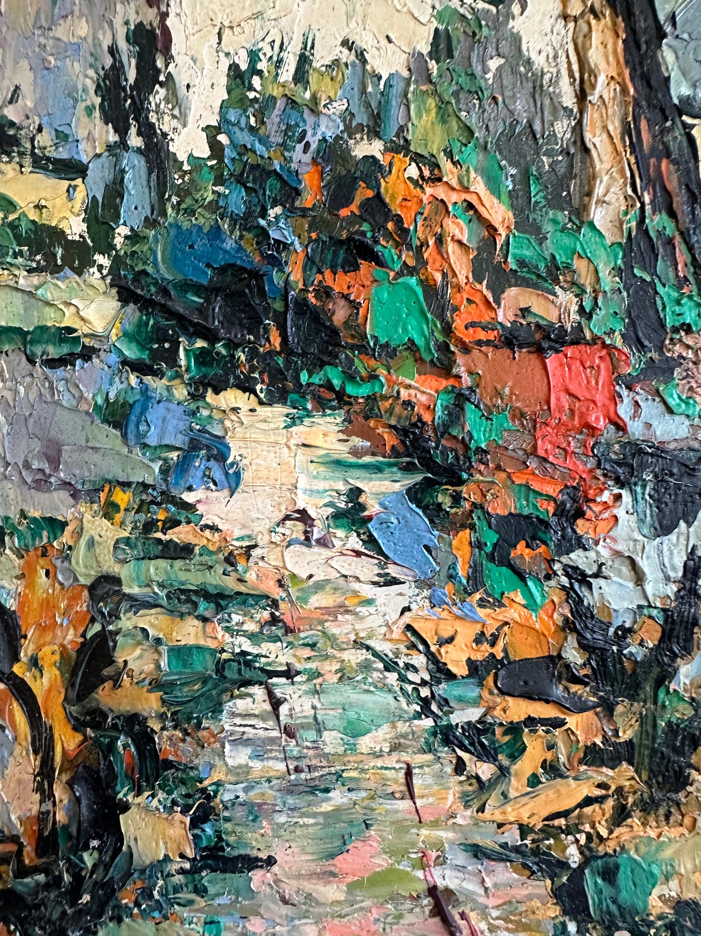 Knife Oil Painting by Debono