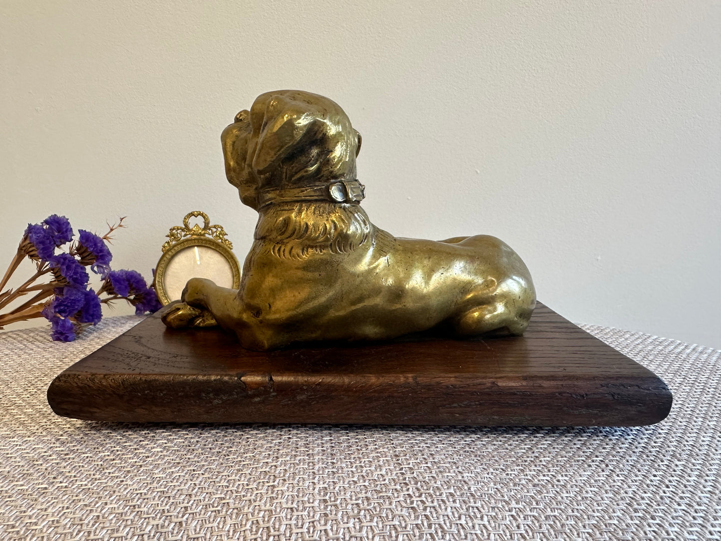 Bronze Dog Statue