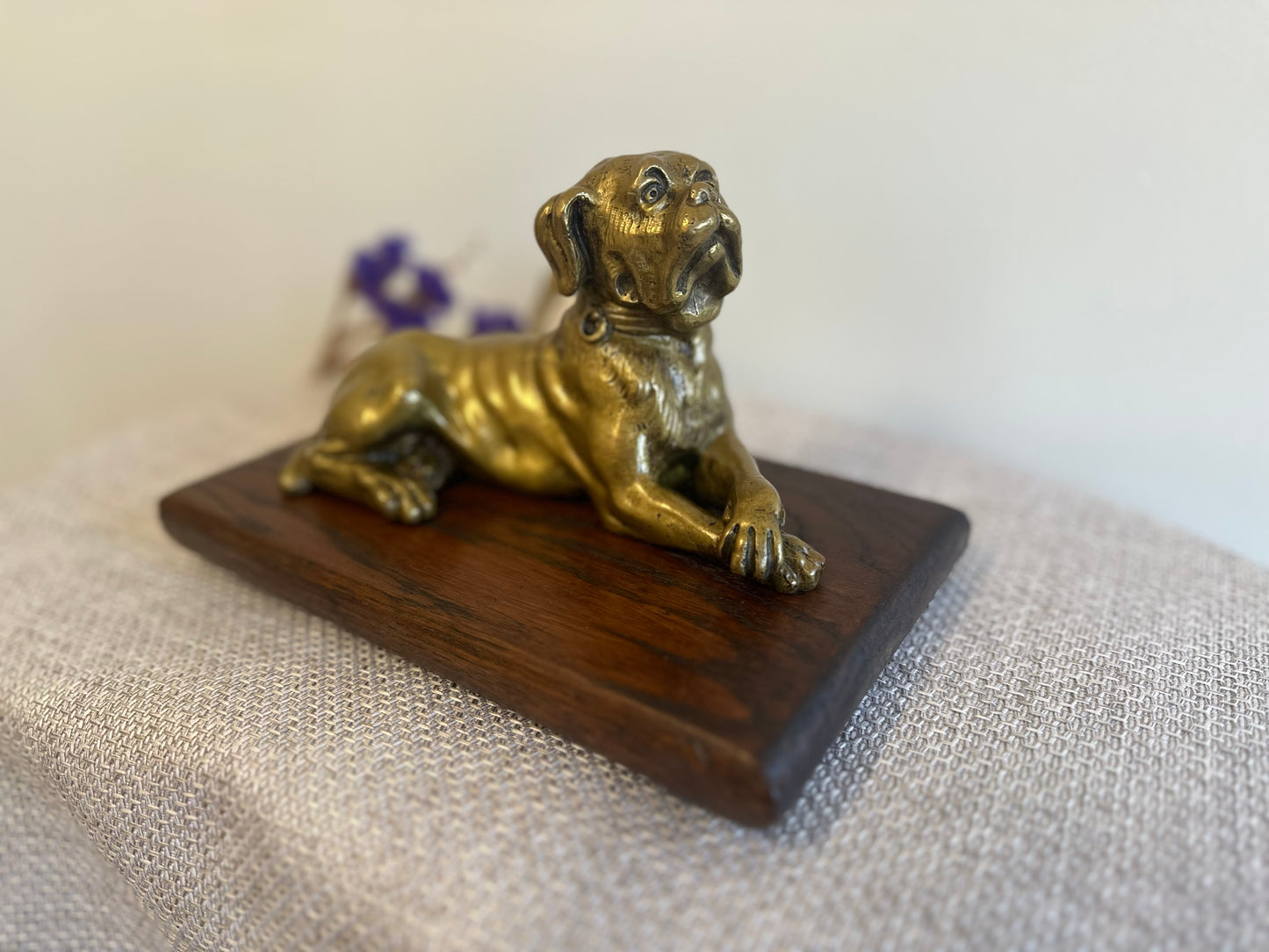 Bronze Dog Statue