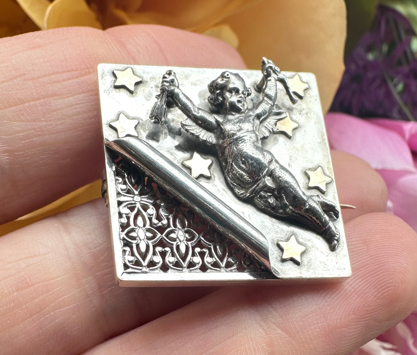 Cupid Brooch