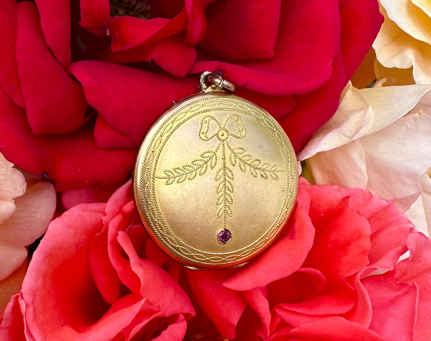 French Photo Locket