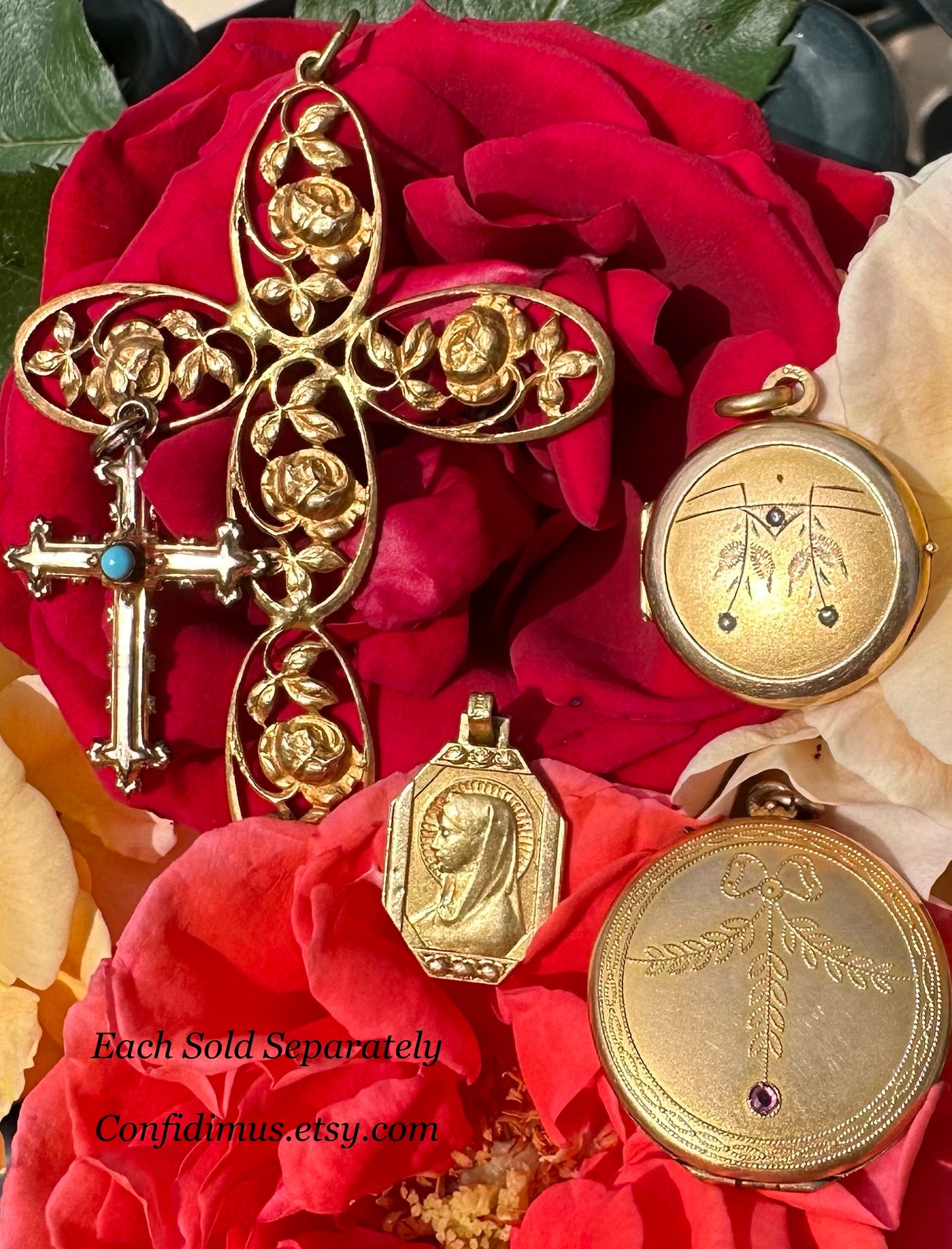 French Photo Locket