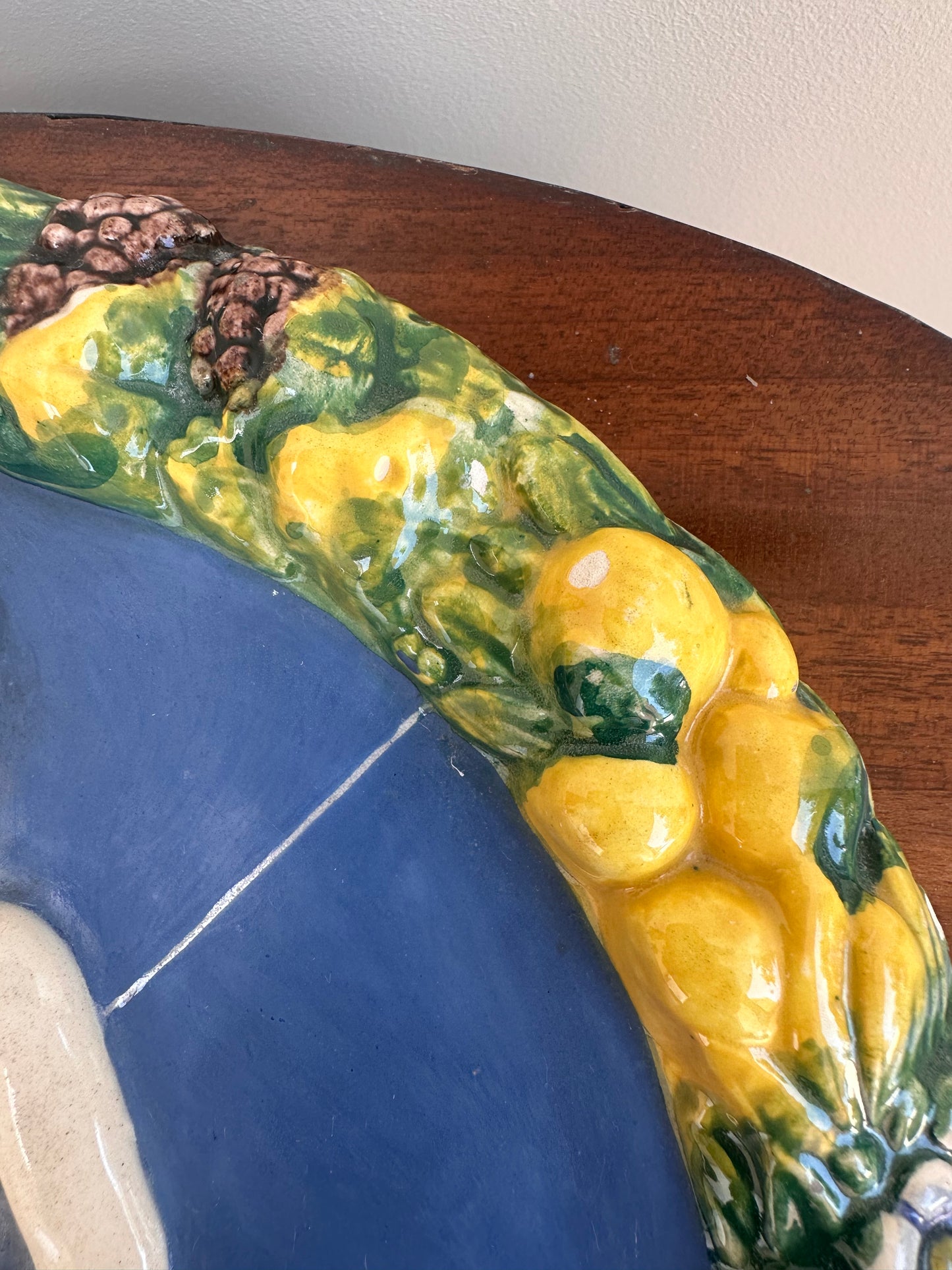 Plaque en majolique Luca Della Robbia