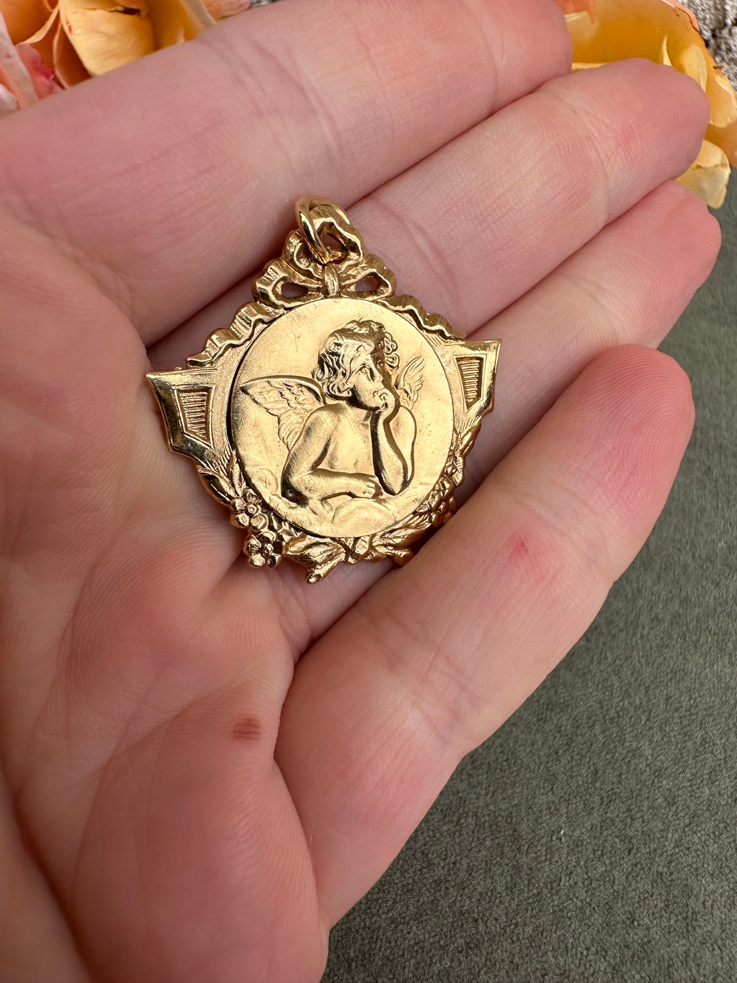 Raphael's Cherub Pendant