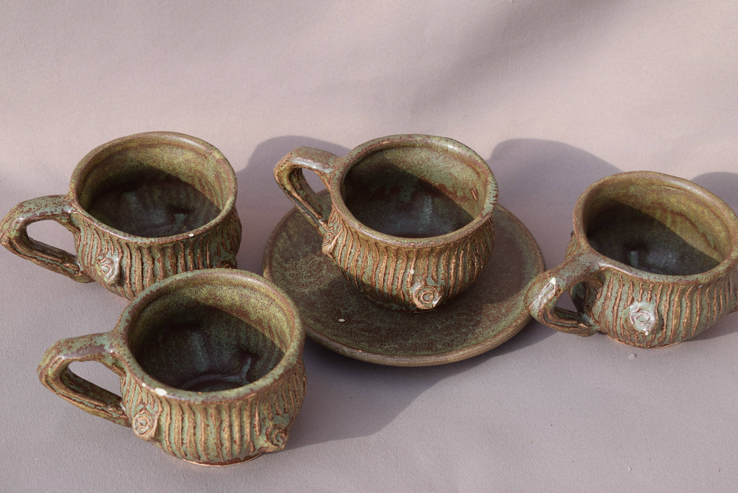 Mid Century Coffee Set by Vallauris