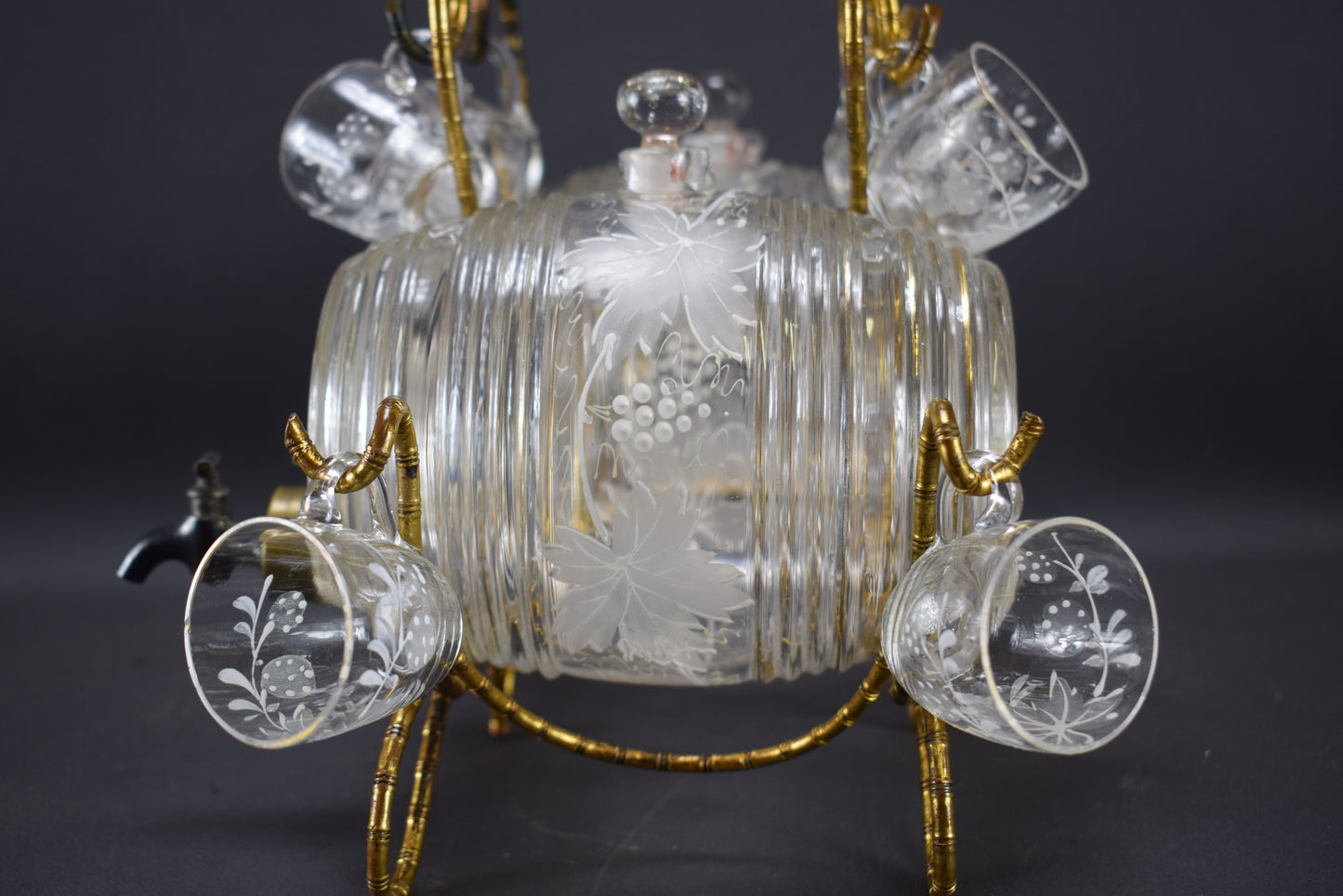 Ensemble de carafe en baril