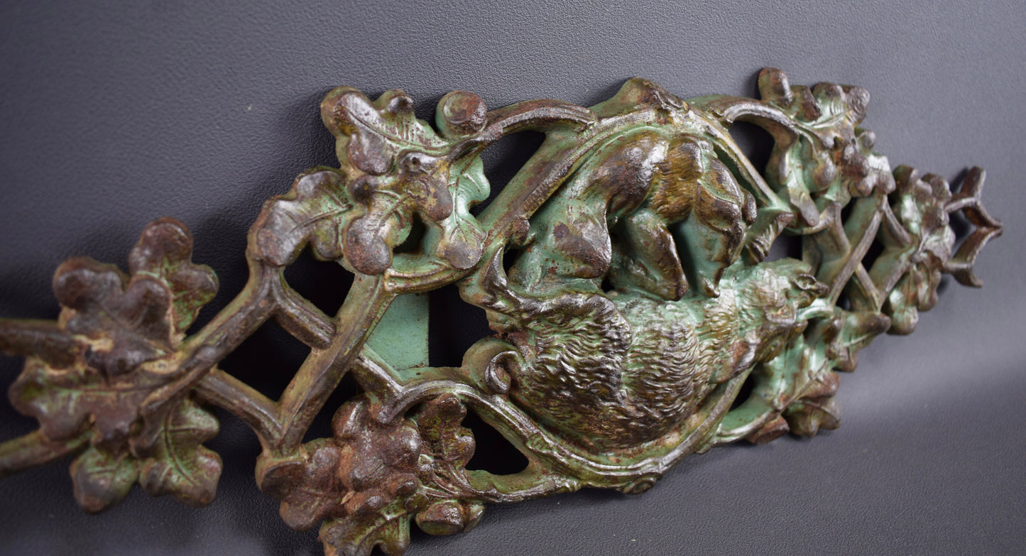Cast Iron Hunting Scene