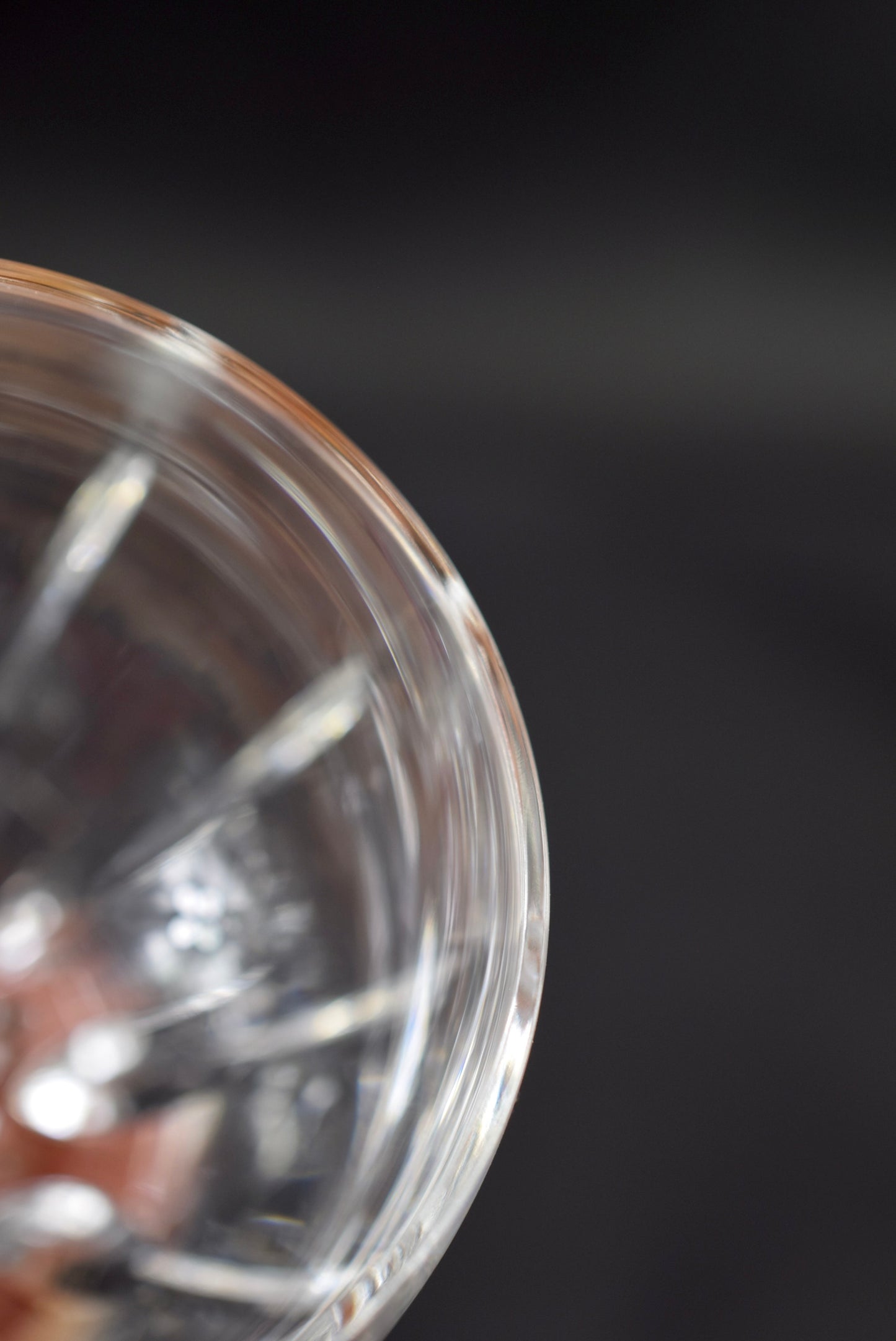 Verres à vin en cristal de Baccarat