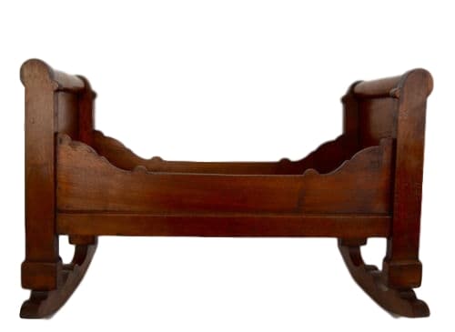 Baby Doll Rocking Bed - Charmantiques