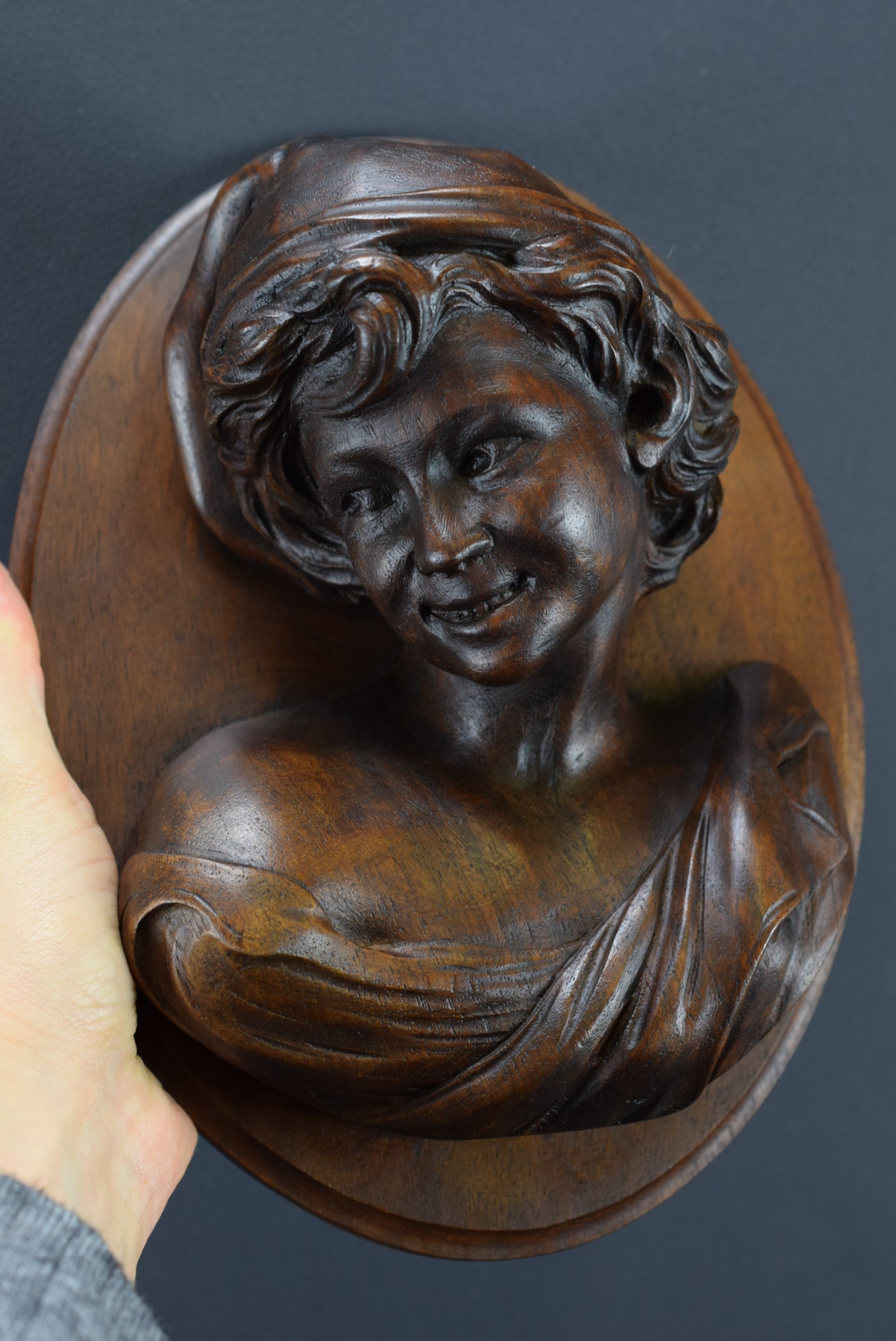 The Laughing Neapolitan Sculpture after JB Carpeau
