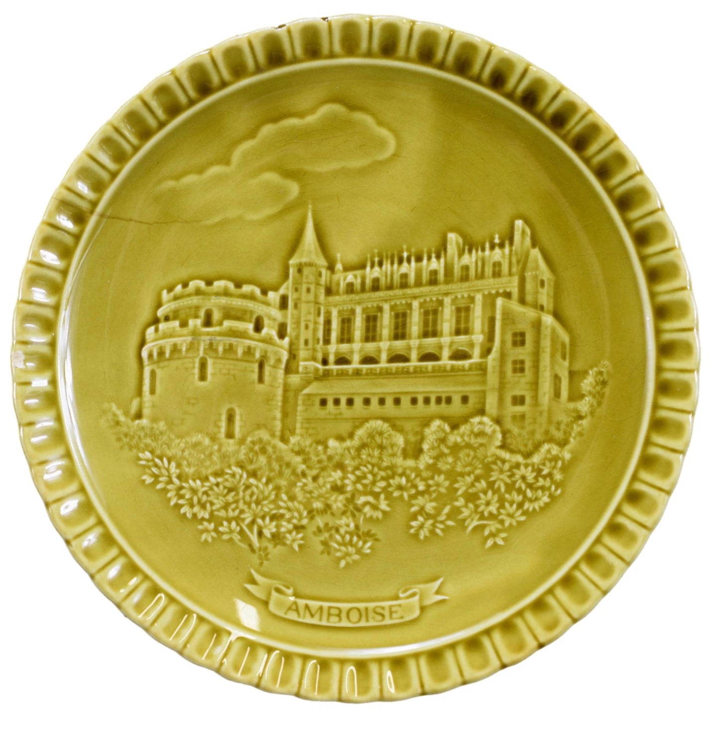Assiettes Château Majolique