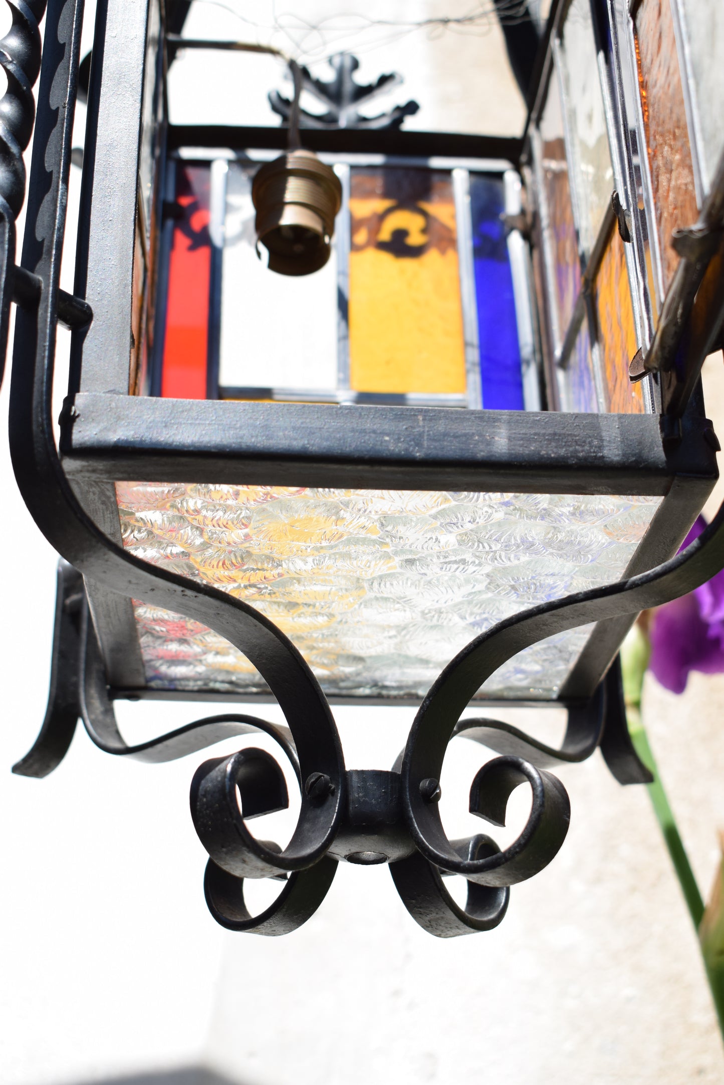 Stained Glass Lantern