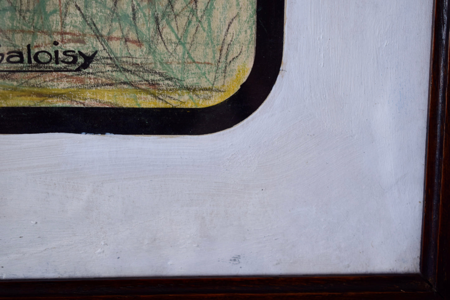 Portrait de chien de chasse pastel