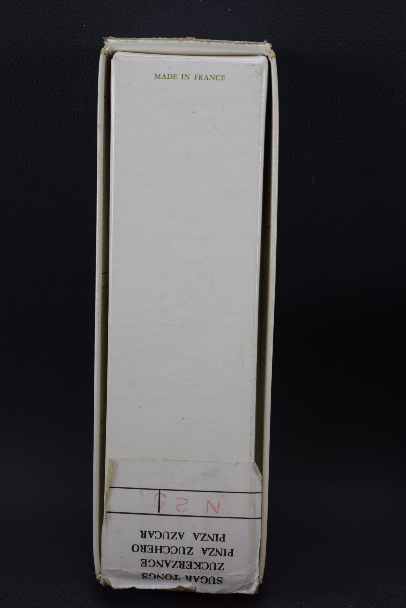 Christofle Ribbon Sugar Tongs