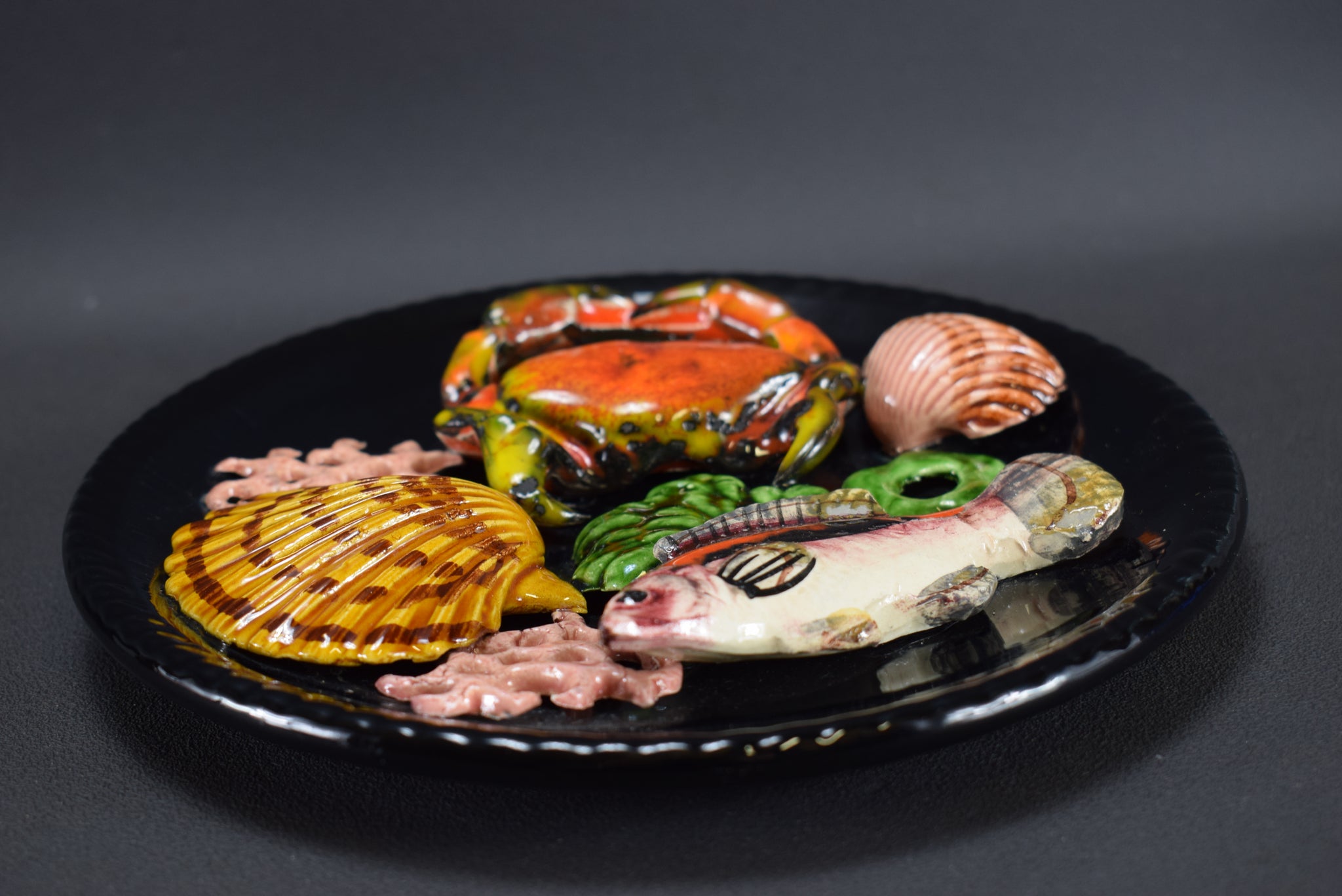 Fishes Ceramic Plate