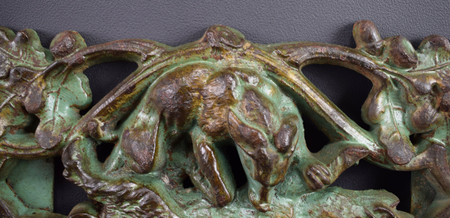 Cast Iron Hunting Scene
