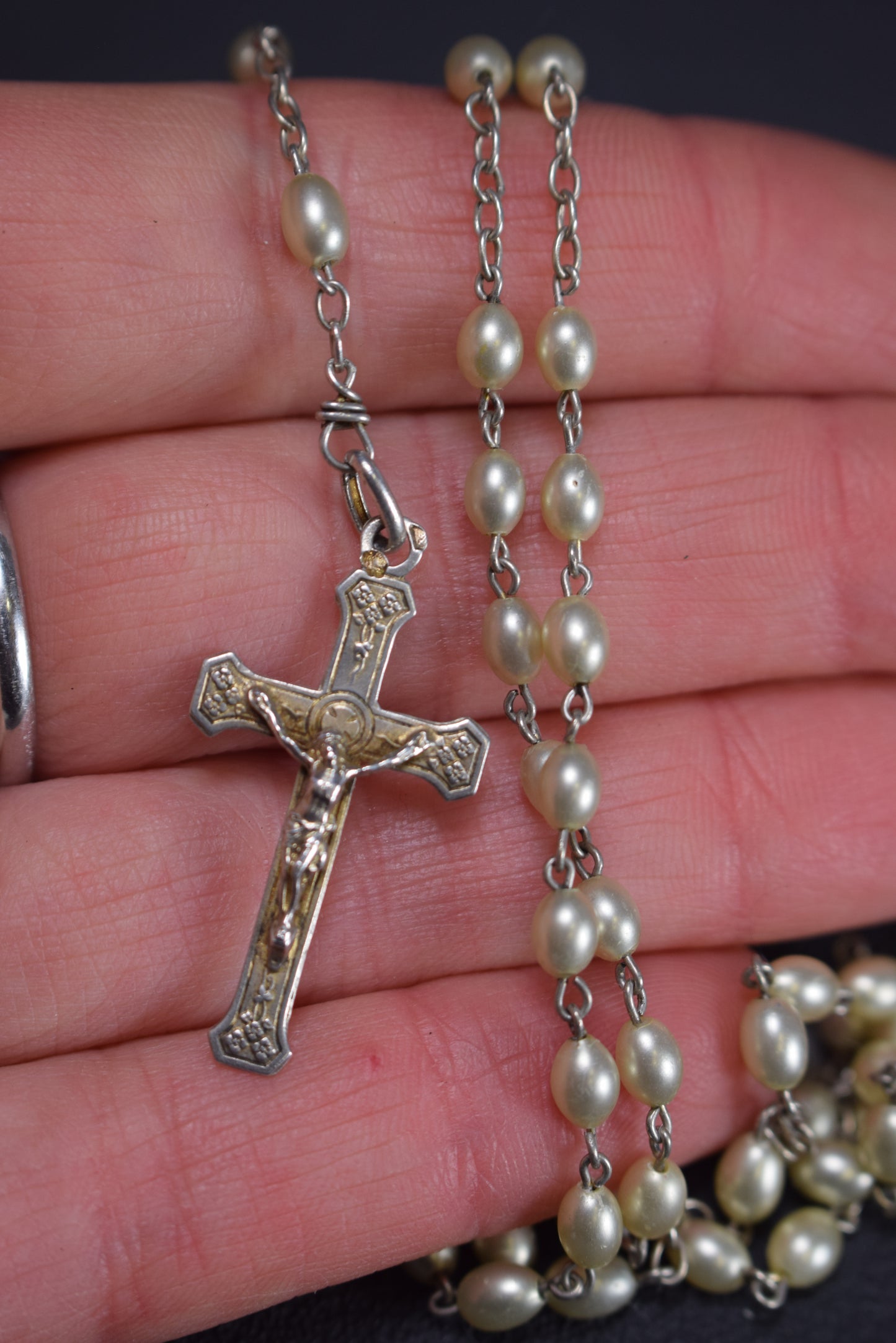 Chapelet de perles de culture