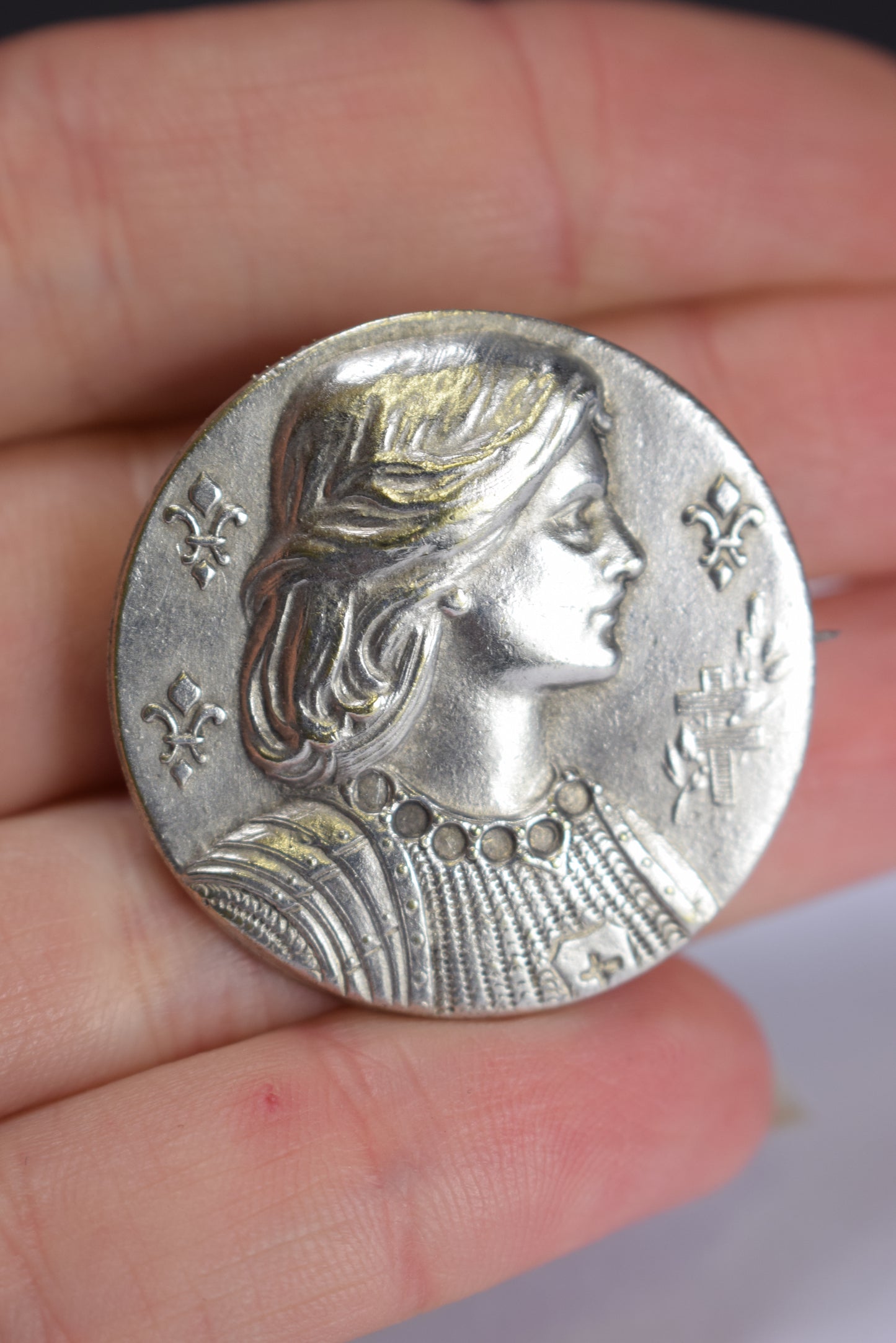 St Joan of Arc Brooch