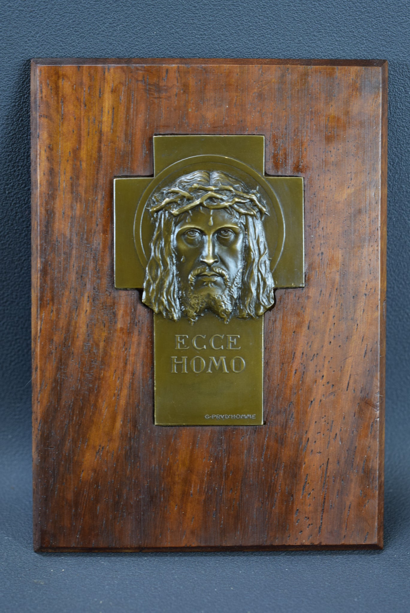 Prud'Homme Bronze Holy Face of Jesus