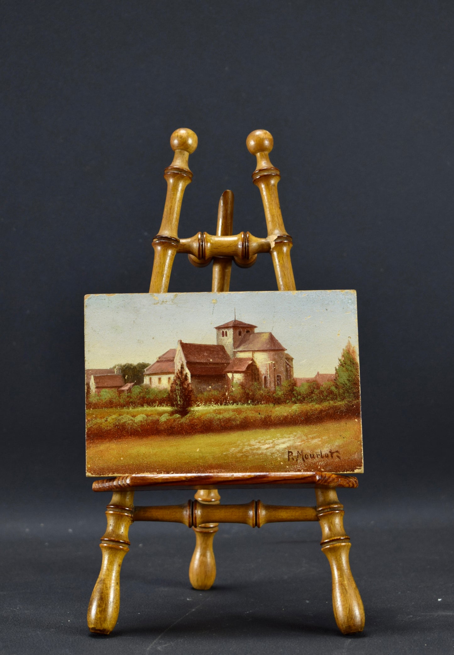 Faux Bamboo Easel