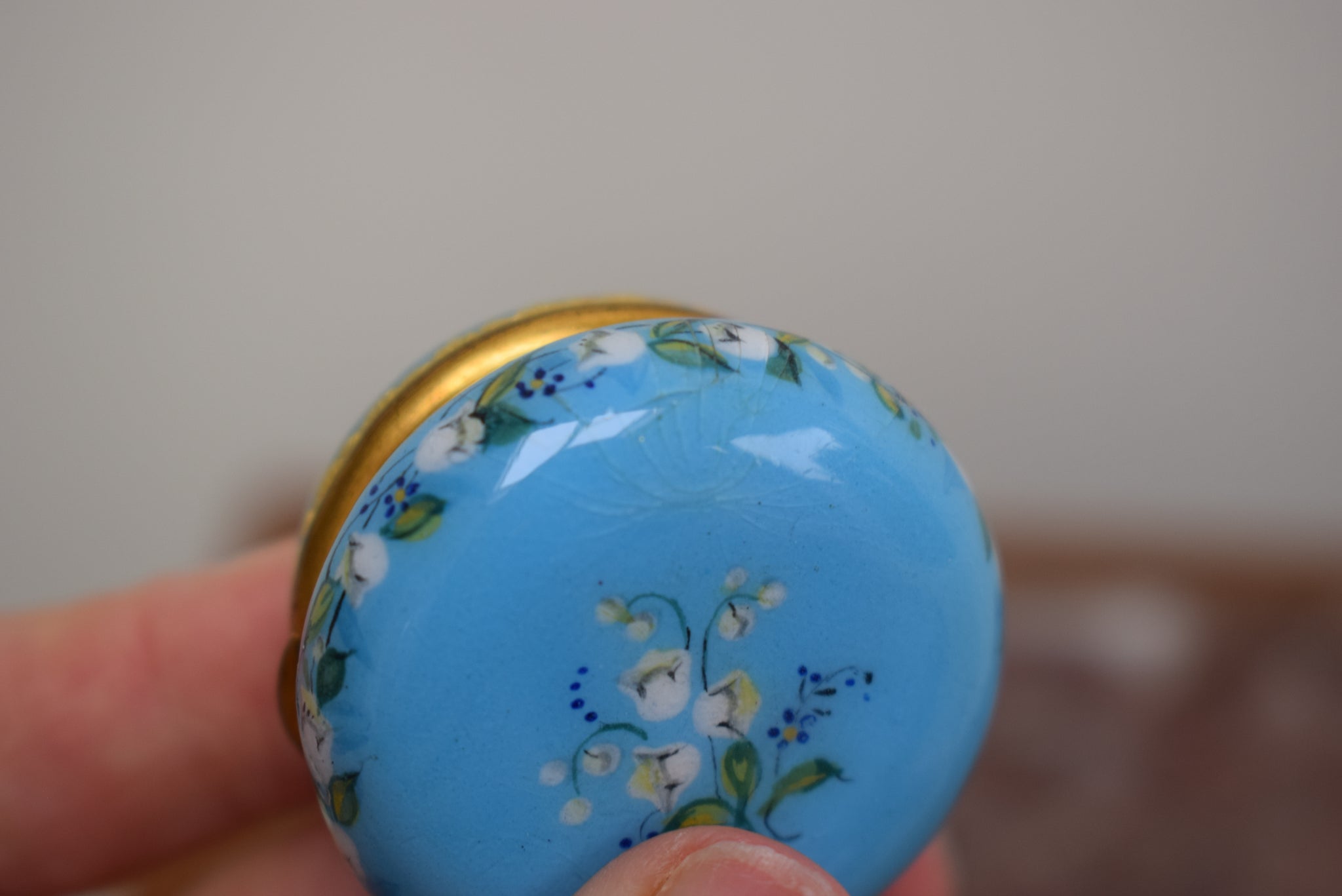 Enamel Pill Box