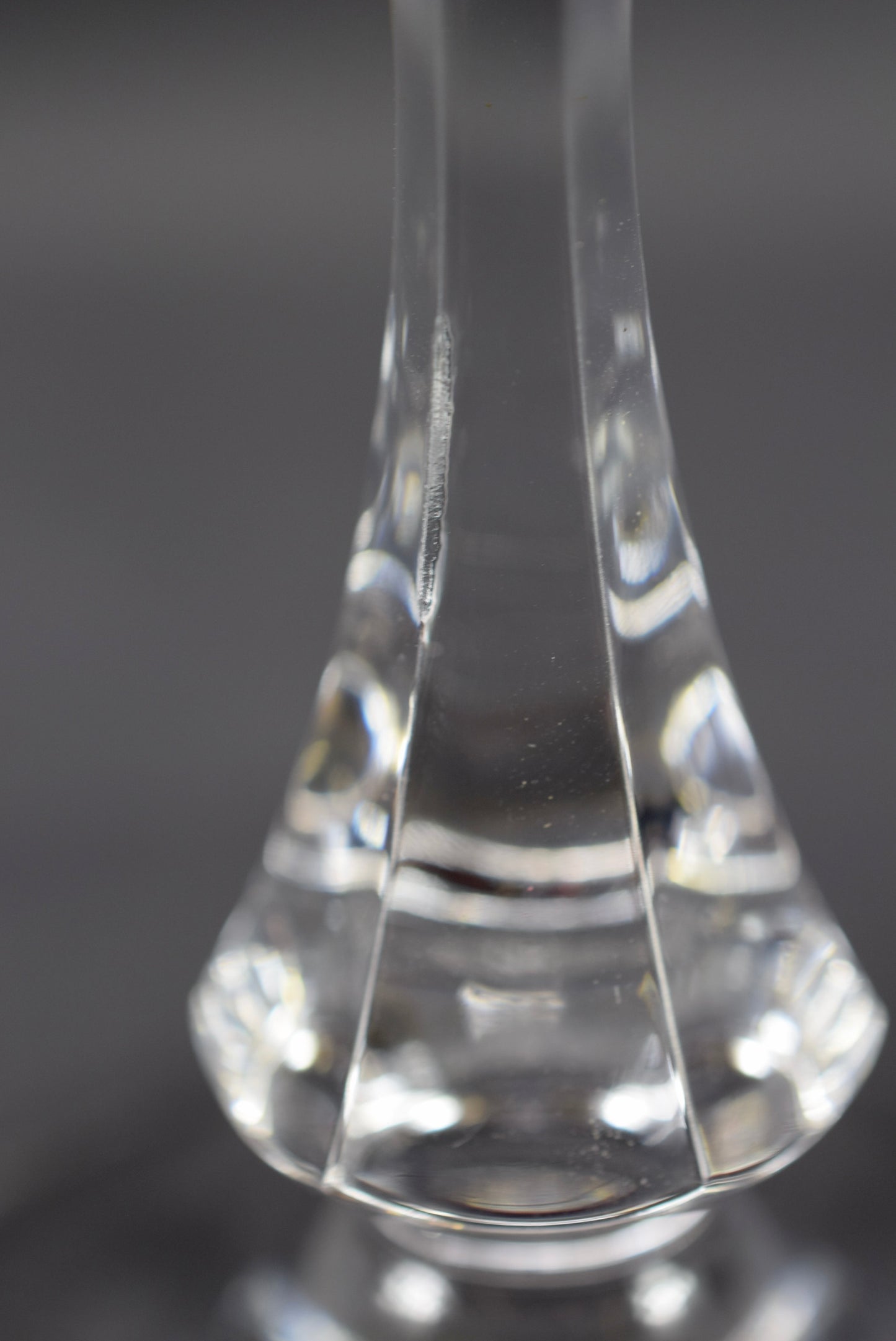 Verres à vin en cristal de Baccarat