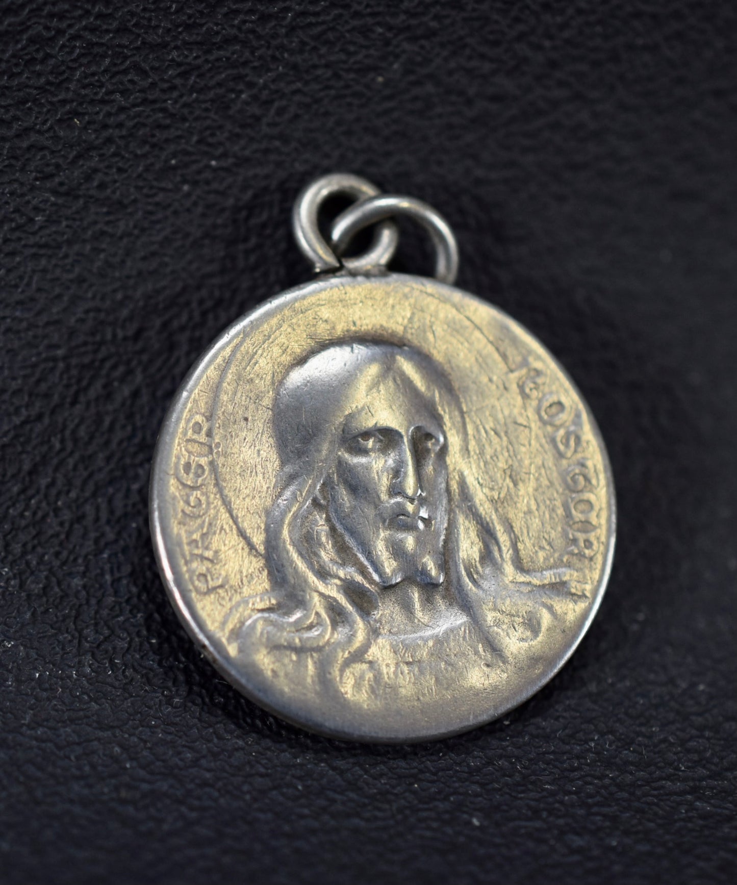 Jesus Christ Sterling Silver Medal Pater Noster