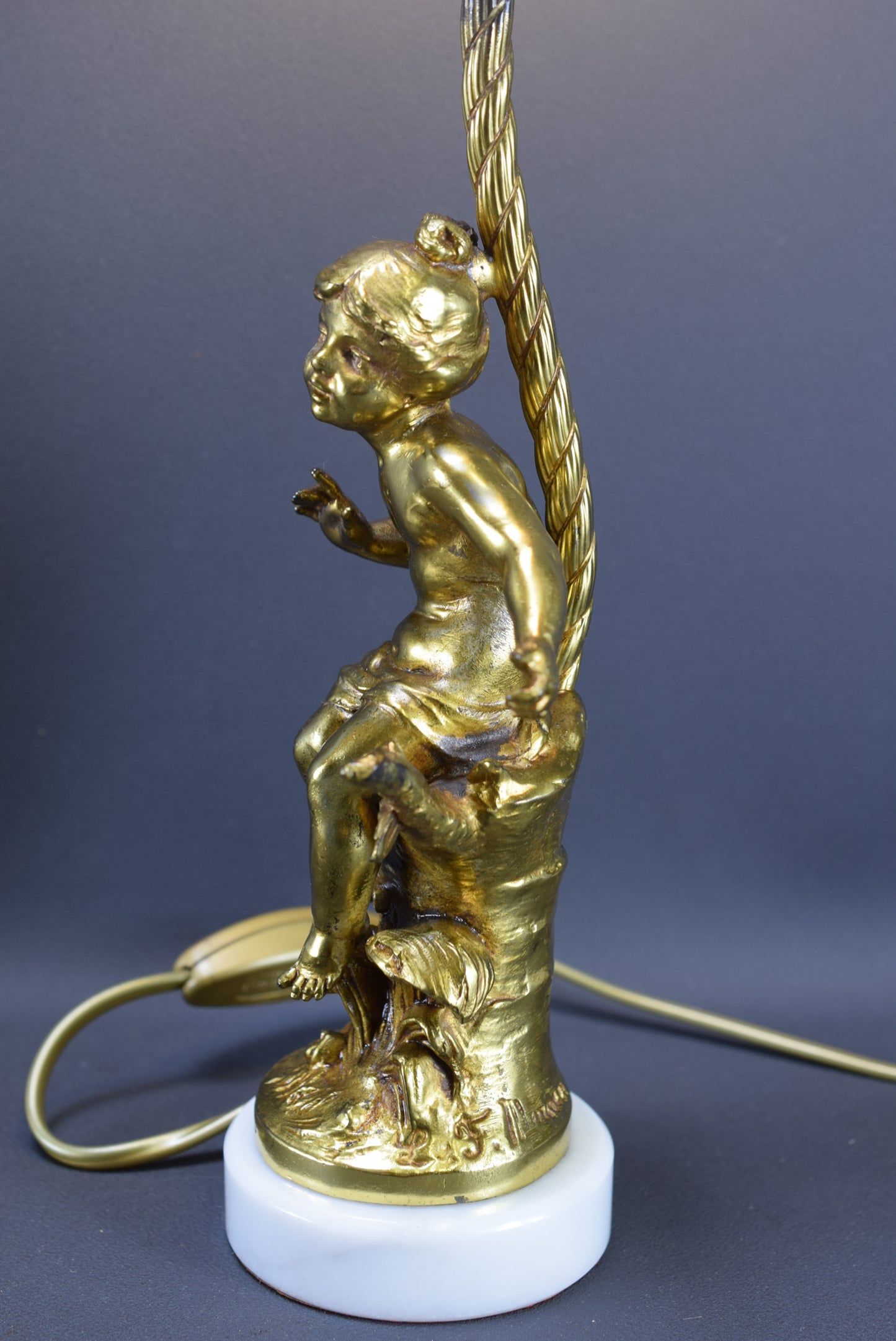 F Moreau Lamp