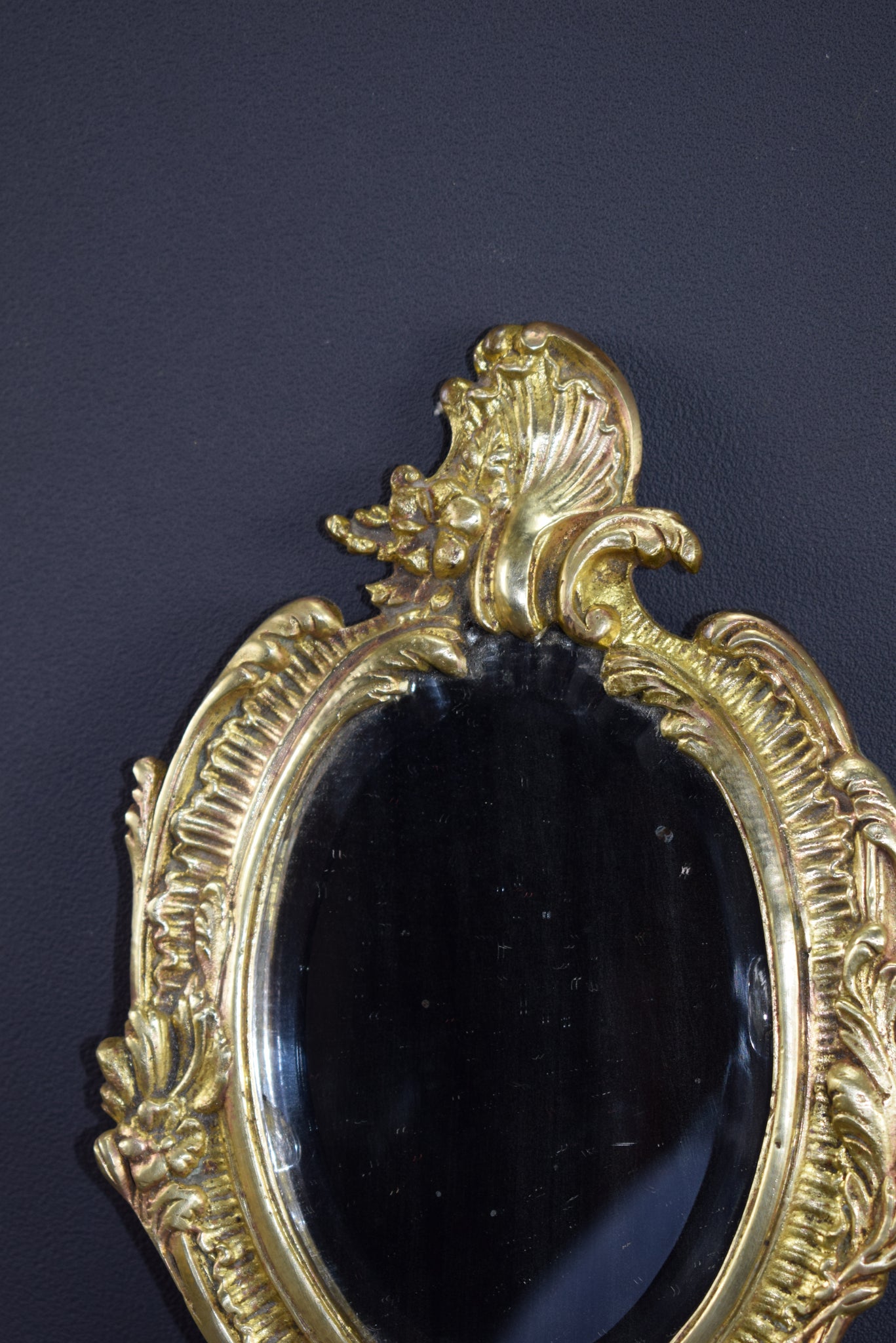 Bronze hand mirror 19th