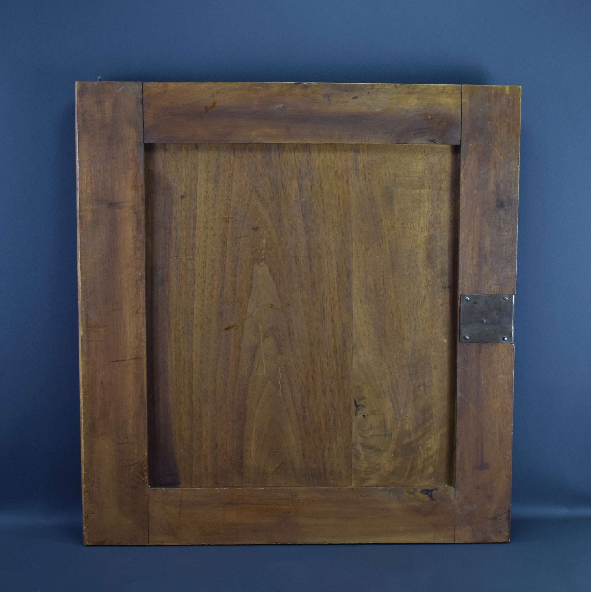 French Antique Gothic Hand Carved Wood Cupboard Door 19th