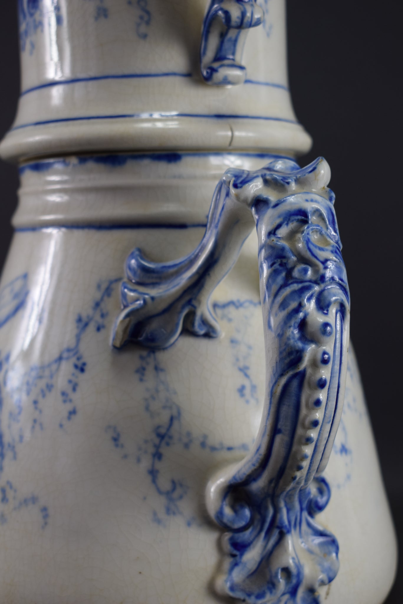 Earthenware coffee pot 19th