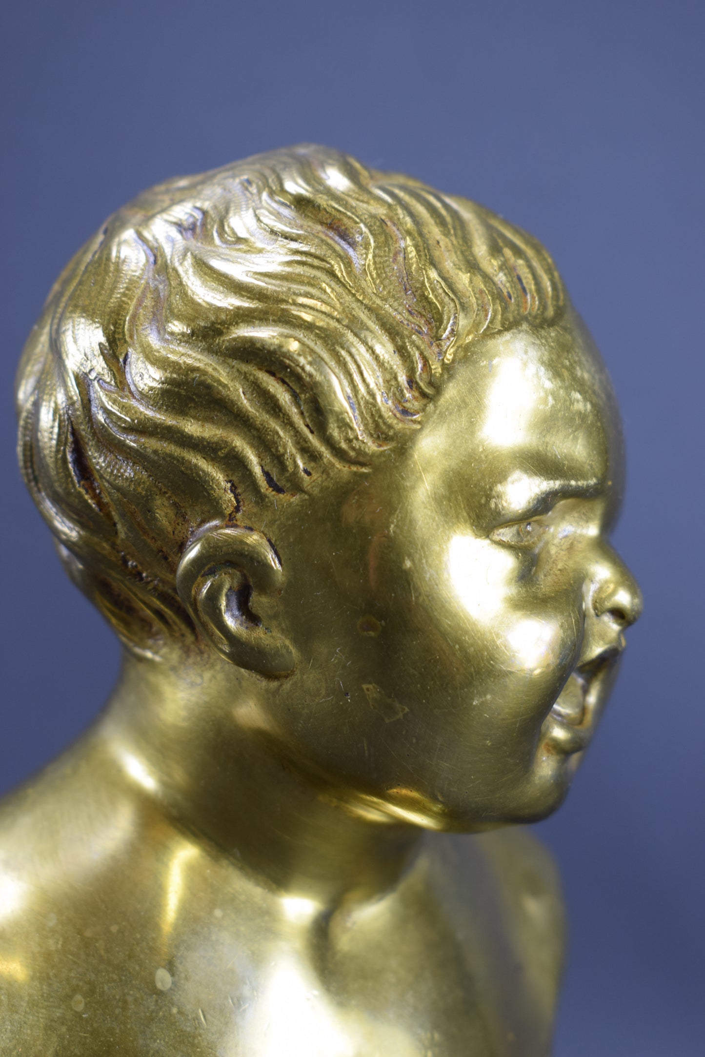 John who laughs and John who cries Statues
