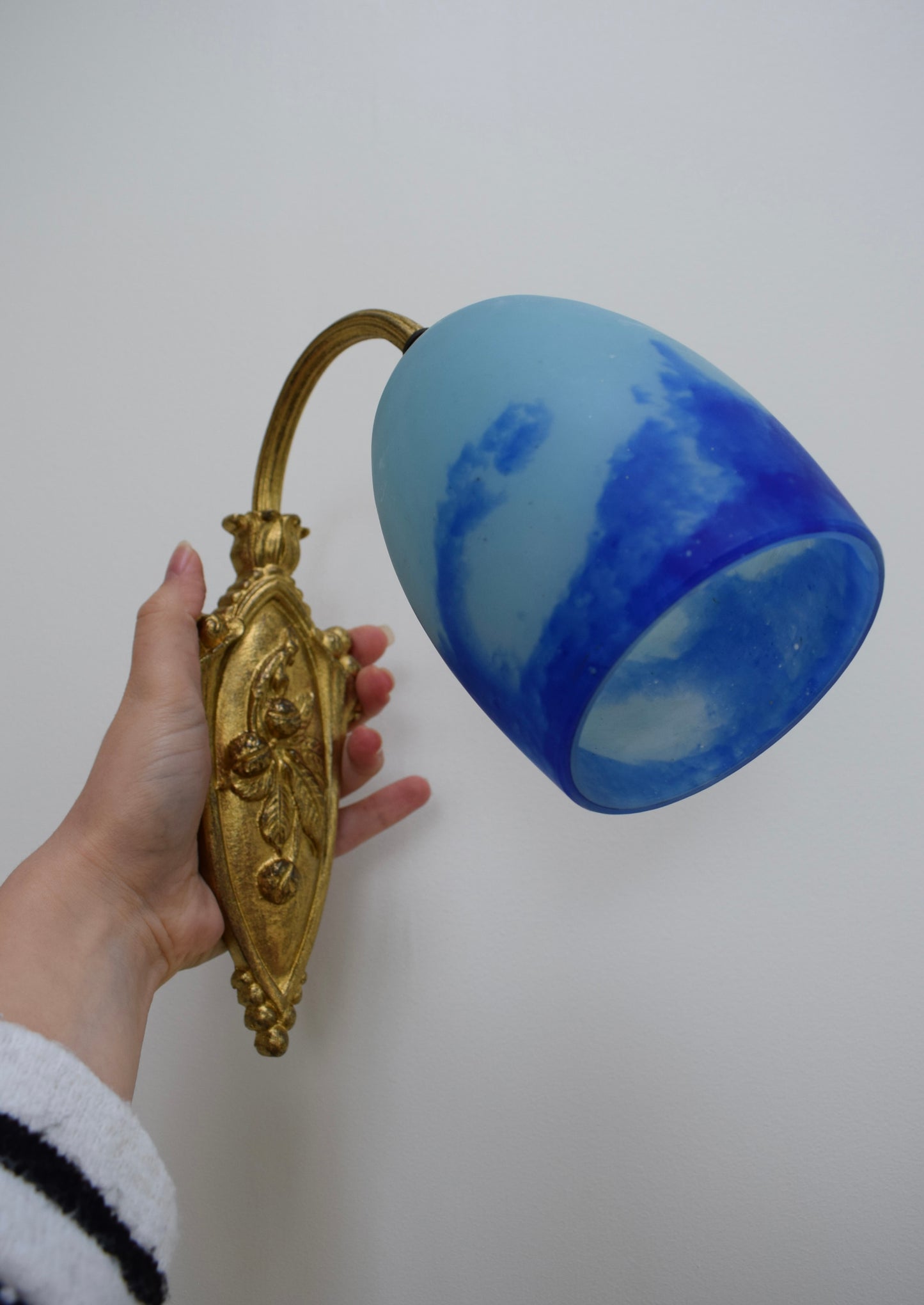 Blue Wall Sconce