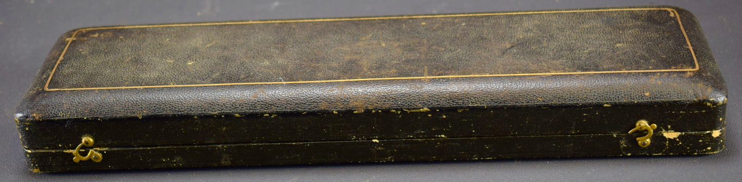 Guilloche silver Carving Set