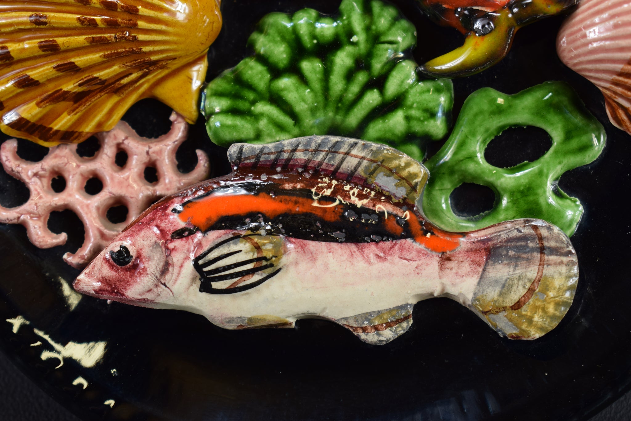 Fishes Ceramic Plate