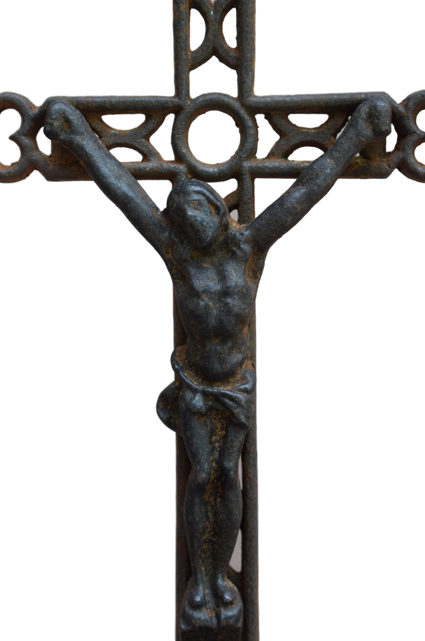 Cast Iron Crucifix - Charmantiques