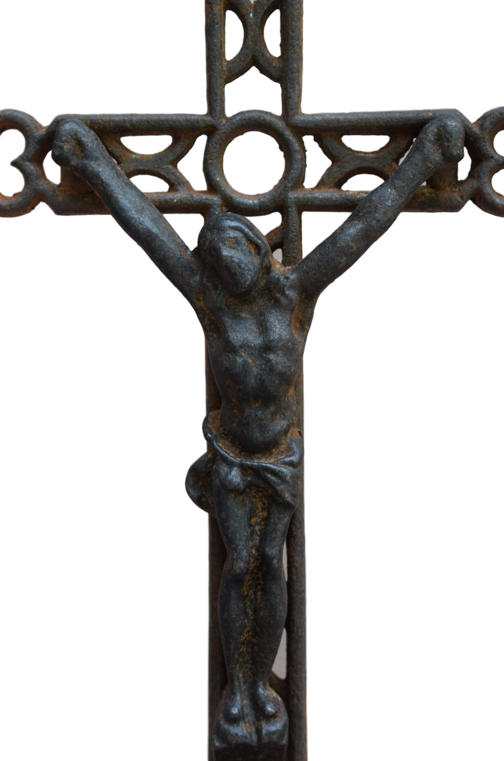 Cast Iron Crucifix - Charmantiques