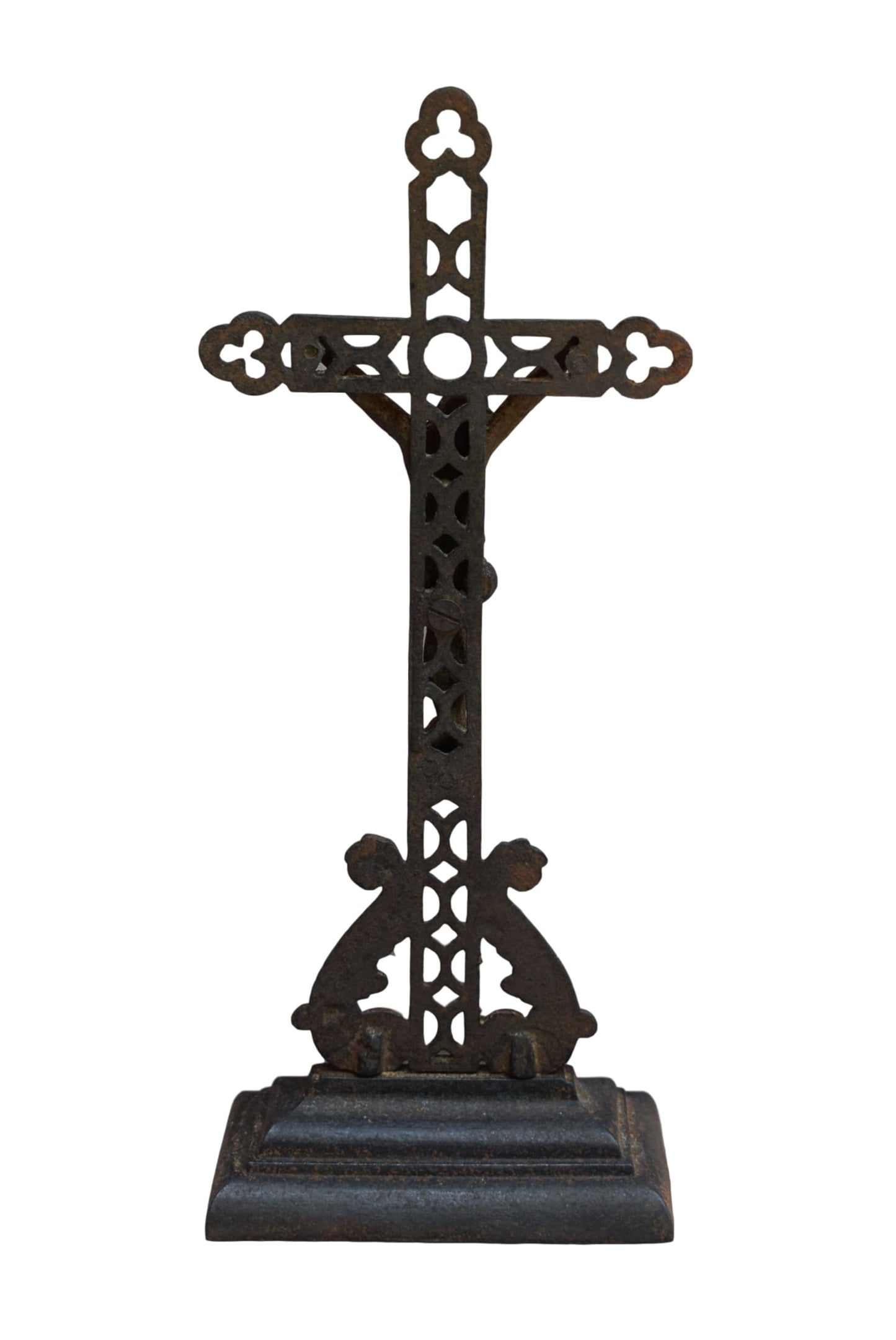 Cast Iron Crucifix - Charmantiques
