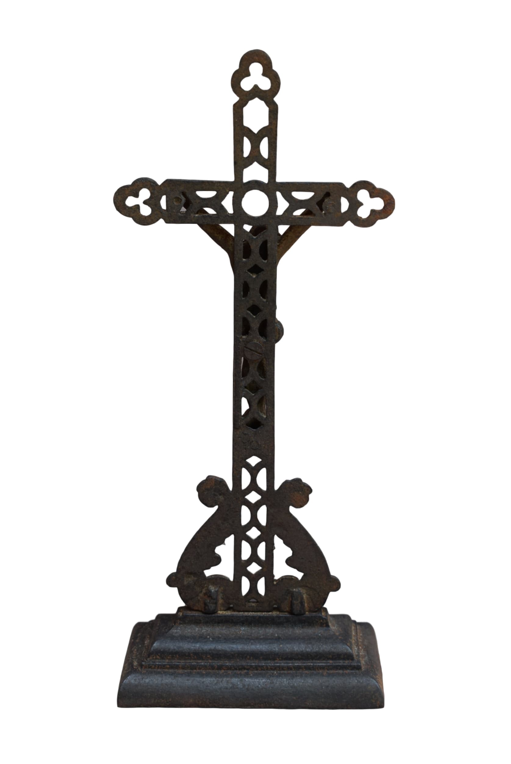 Cast Iron Crucifix - Charmantiques