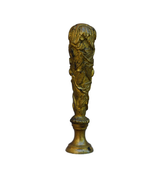 French Antique Bronze Wax Seal Stamper - Charmantiques