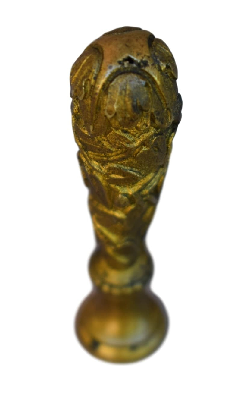 French Antique Bronze Wax Seal Stamper - Charmantiques