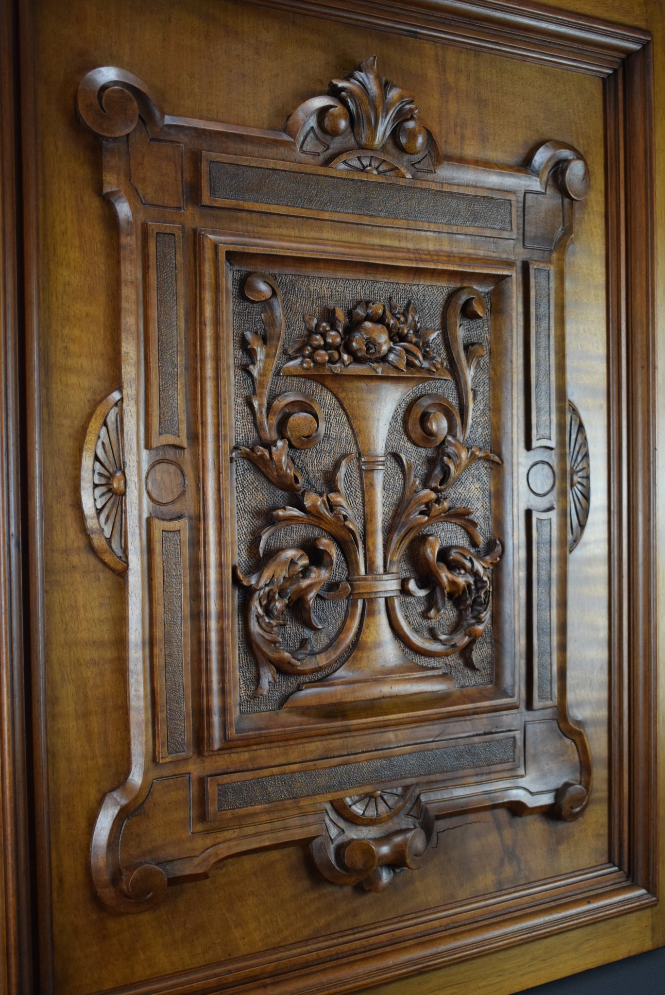 Griffin Door with Column - Charmantiques