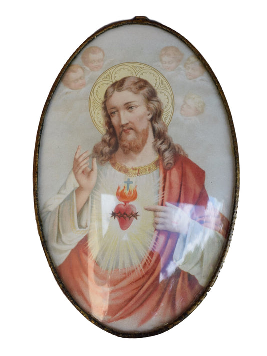 Sacred Heart Frame - Charmantiques