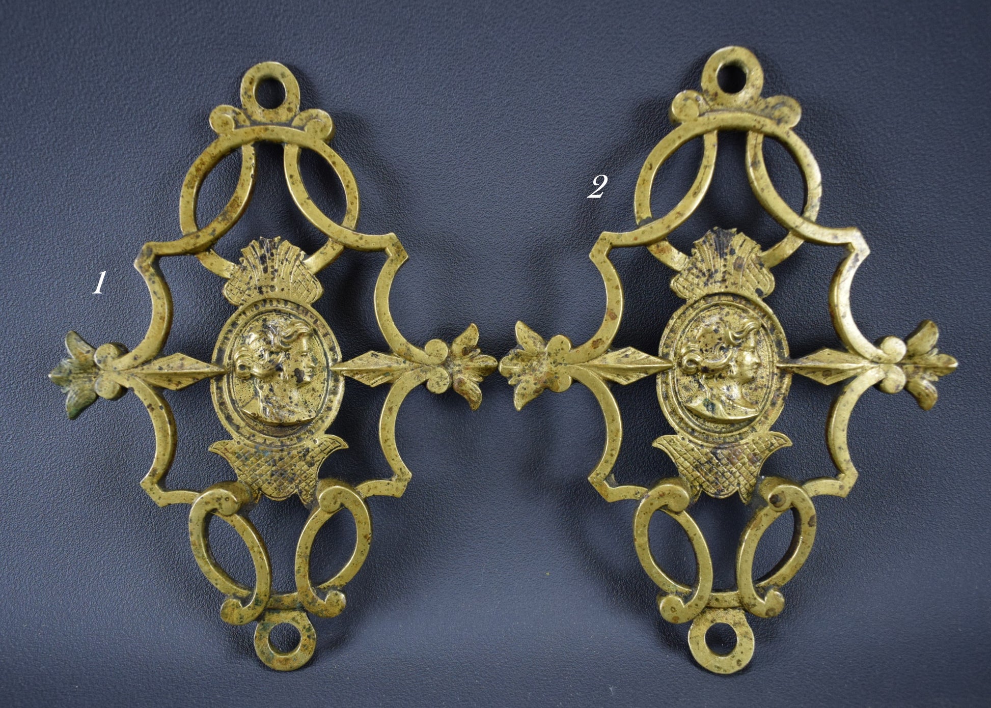 Neo Classical Bronze Hardware - Charmantiques
