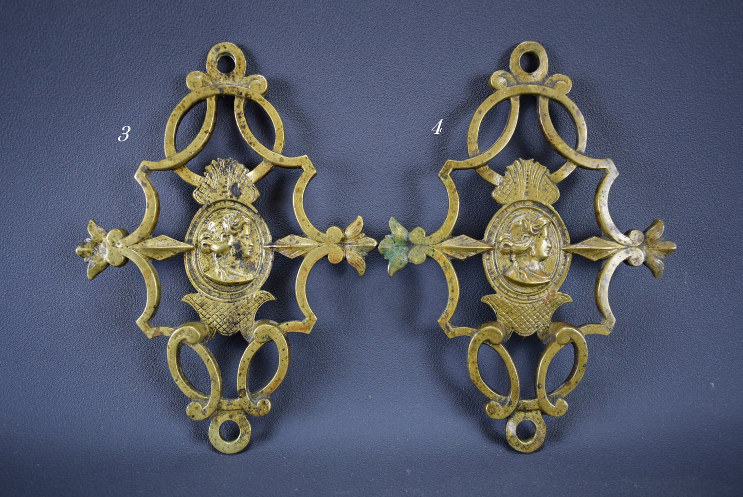 Neo Classical Bronze Hardware - Charmantiques