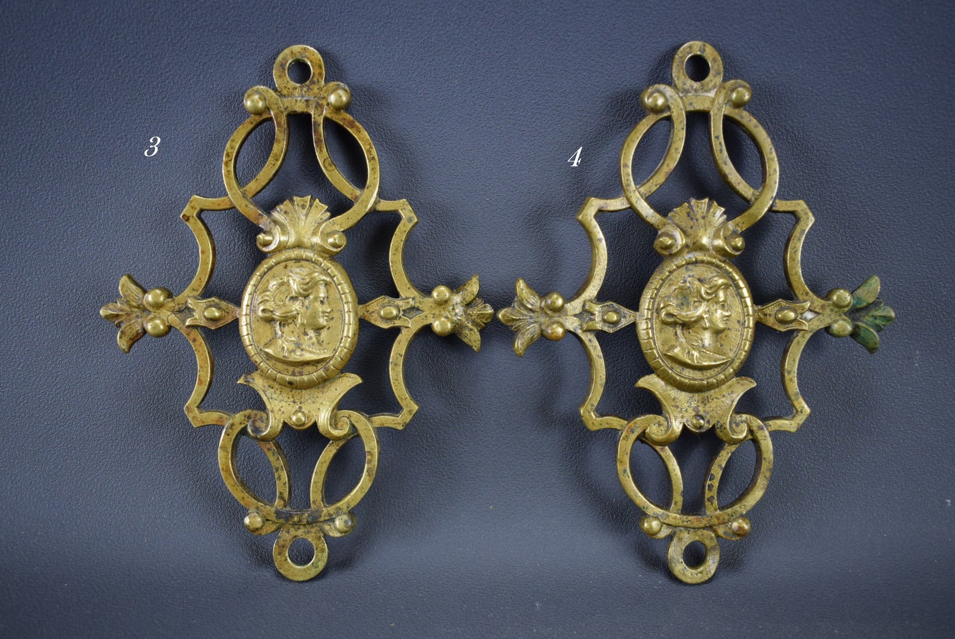 Neo Classical Bronze Hardware - Charmantiques