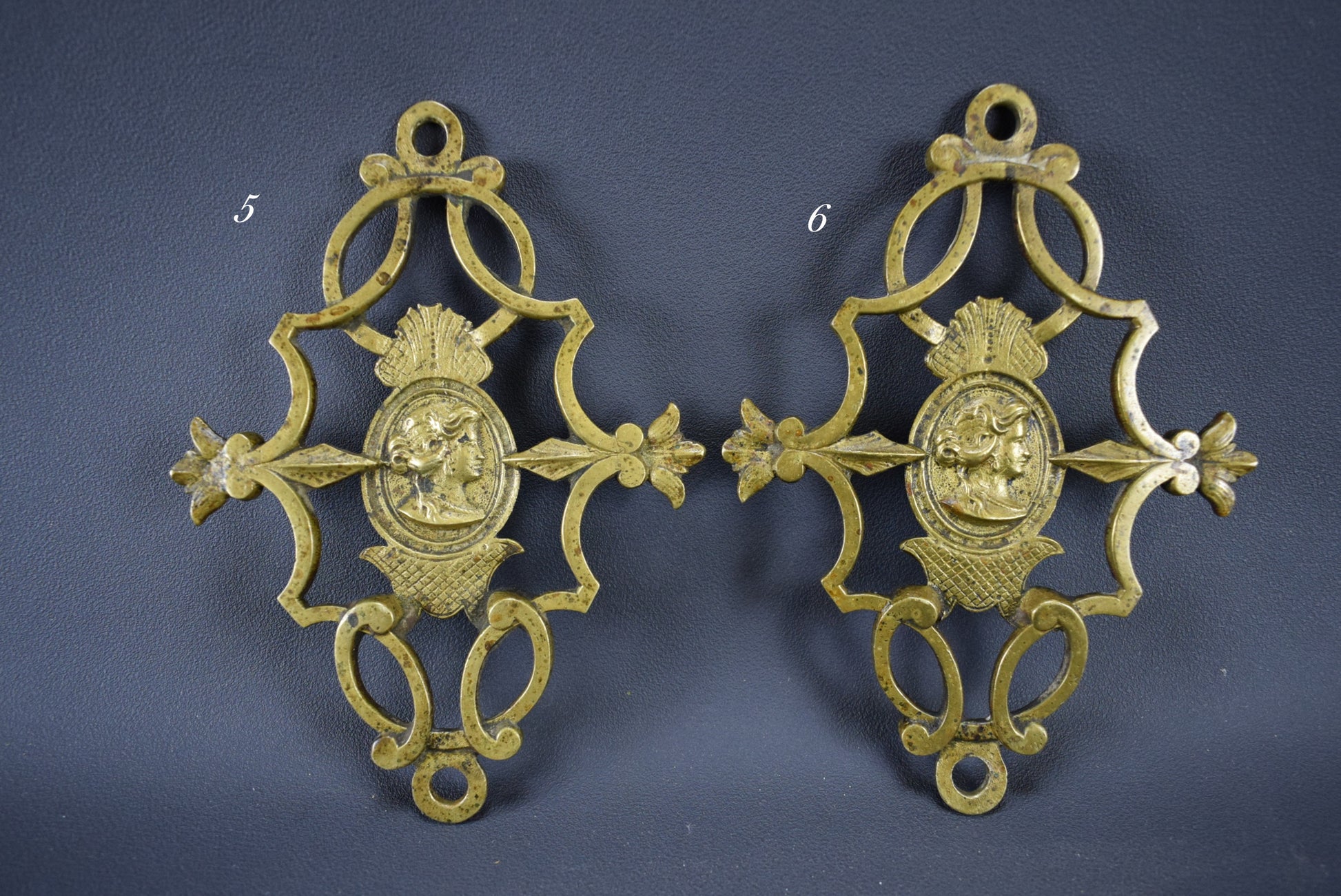 Neo Classical Bronze Hardware - Charmantiques