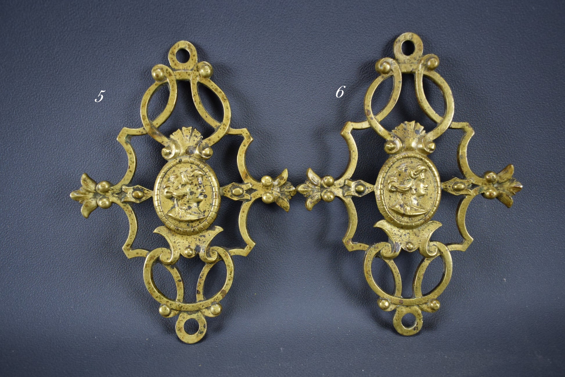 Neo Classical Bronze Hardware - Charmantiques